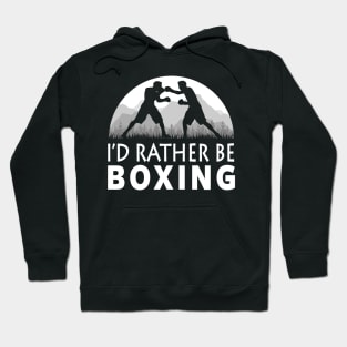 BOXING SHIRT - T SHIRT FOR BOXERS - SPARRING TSHIRT Hoodie